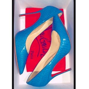 Décolleté 554 100 watersnake lucido